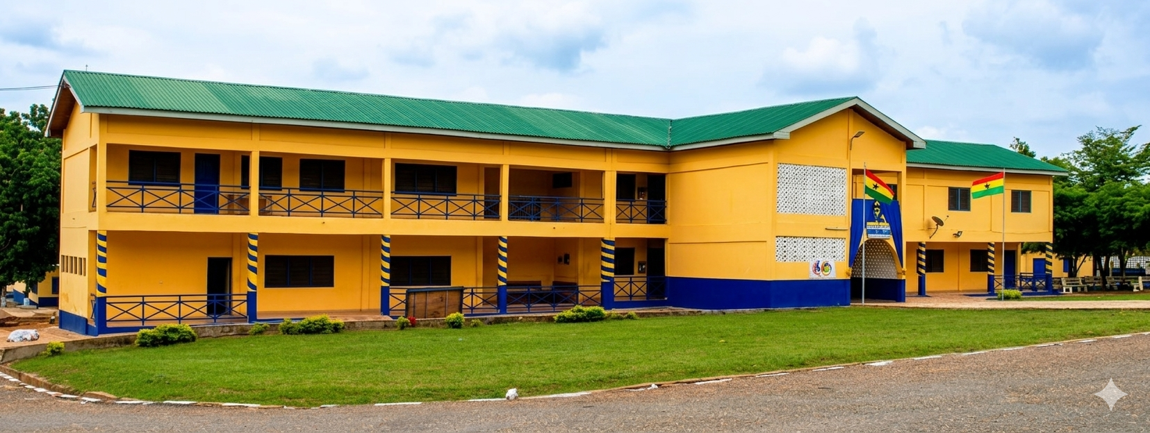Awudome SHS administration block